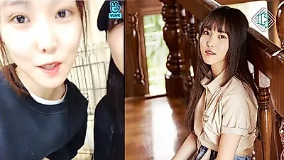 여자친구 유주, 창백한 얼굴 보여 탈퇴·실종·건강이상설 여전히.. 입 꾹 다문 소속사에 팬들 '분노폭발'