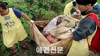 네추럴발란스 블루엔젤 자원봉사단 6기, 아산천사원에서 자원봉사로 구슬땀..