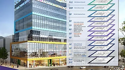 운정신도시 코키아키즈메디컬케어 복합상가, 로데오거리 중심상권에 위치해 눈길