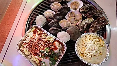 제부도 맛집 '선창횟집', 바다 석영을 보며 음미하는 조개구이