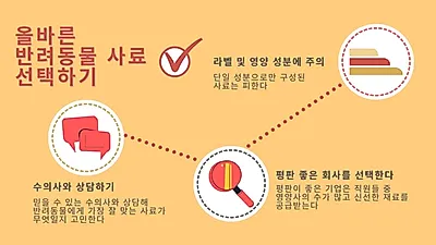 “아무거나 먹일 수 없다” 반려동물 사료 선택하는 방법