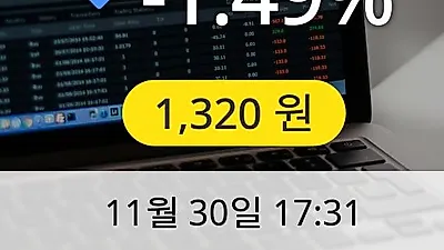 카스 30일 1,320원 장종료