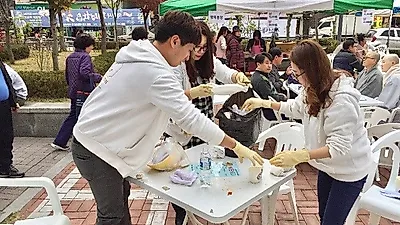 카오리온, 의왕시 '2017 사랑나눔 한마당 대축제'에서 따스함 나눠