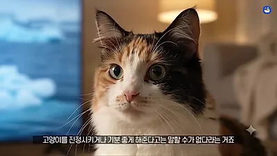 고양이 TV 시청, 정서 안정보다 시각적 자극 효과가 크다