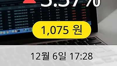 쌍방울 6일 1,075원 마감보고