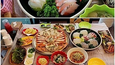 속초맛집 팔팔회센타에서 대포항해맞이 보고 대포항대게 먹고 일석이조