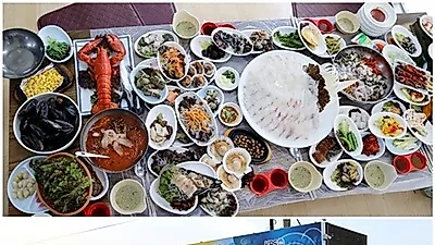 인천연안부두횟집, '충청7호횟집' 7종의 해산물로 만든 무지개해물덮밥 선보여