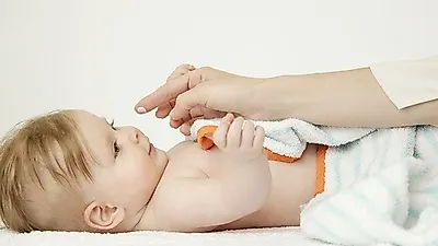 아기 침독 관리, 물로 얼굴 닦고 보습크림 듬뿍