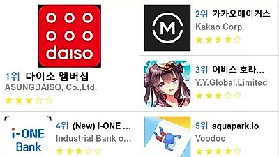 [6월 18일 앱순위]가장 많이 다운받은 플레이스토어 앱은?