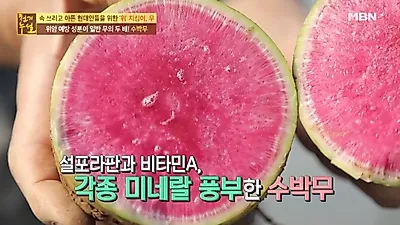 [위장에 좋은 음식]"수박무 효능 제대로 봤음"…수박무 먹는 법 다이어트에 효과적