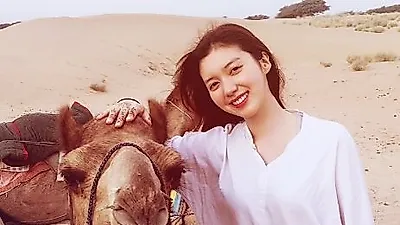 채서진, 낙타와 함께한 모습 '놀라울 뿐'...."사막에서의 하룻밤?"