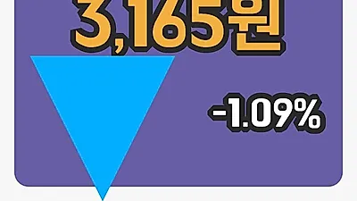 국내주식마감더블유에프엠 14일 3,165원 장종료...