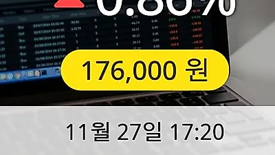 현대건설우 27일 176,000원 마감보고