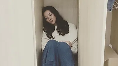 호란, 캐비넷 안에 쏙 들어가는 몸매 "체중조절은 내 업보"