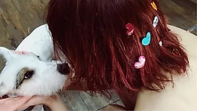 박보람, 고개 숙여 쪽쪽 "단발짱!"