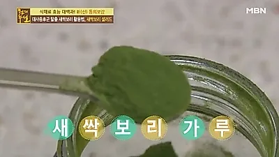 새싹보리분말, 4개월 만에 25KG 감량! 우리 몸 속 콜레스테롤 수치 낮춰주는 효과 있어 '눈길'
