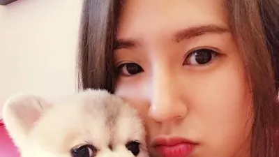 박기량, 반려견 향한 남다른 애정 "넘나 예쁜 것"