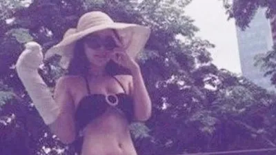 이용대 변수미, 섹시한 비키니 자태보니 '아찔'...반전 글래머 몸매도