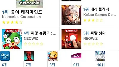 [8월 24일 앱차트]앱스토어 플레이스토어 앱 순위와 분석