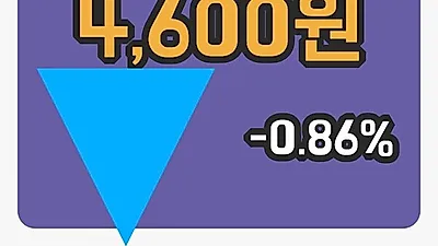 국내주식마감에너토크 13일 4,600원 장 마쳐...