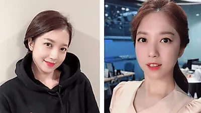 이여진 기상캐스터 동갑내기 '김옥빈'과 닮은꼴 '배우급 미모' 화제 '김현우 앵커와 나이차이는? '8살'