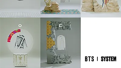 시스템, 방탄소년단과 콜라보 2차 캡슐 컬렉션 영상 공개