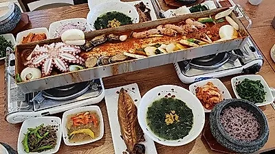 제주도 맛집 '문어 통 갈치조림'을 맛보고 싶다면. 서귀포 중문관광단지 색달식당