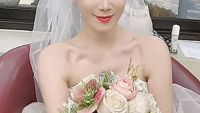 `개그콘서트` 유민상의 그녀 김하영, 웨딩드레스 자태