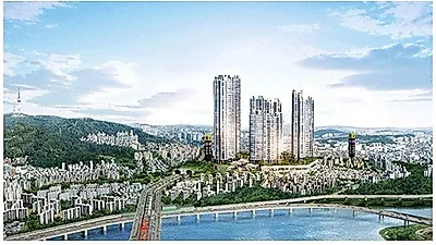 금호역 초역세권 아파트 '금호동 쌍용 라비체' 시선 집중