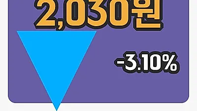 주식마감넥스트BT 21일 2,030원 마감