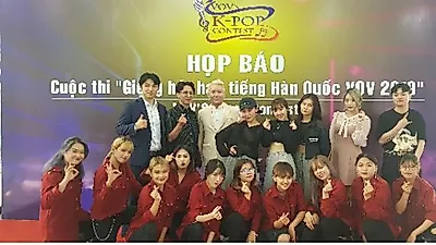 베트남 국영방송 VOV 제작 K-POP CONTEST 제작발표회