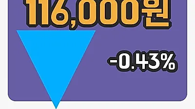 국내주식마감SPC삼립 15일 116,000원 장종료그래프종합분석