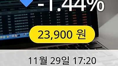 대상 29일 23,900원 장종료
