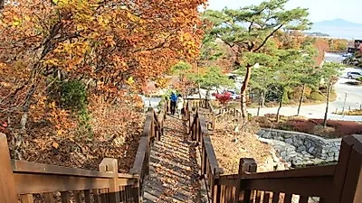 석모도 수목원 "가을 옷으로 갈아입다"