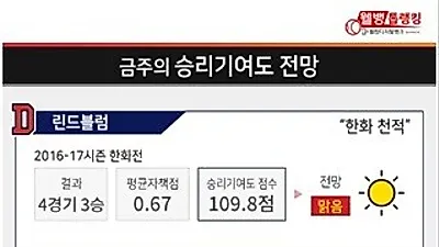 [웰뱅톱랭킹] '호잉' 의 방망이, 팀 상승세를 이끈 중요 포인트였다!