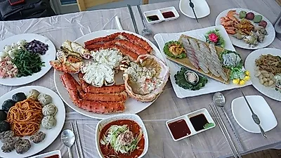 대게 주문하면 물회와 회가 따라오는 대포항맛집 '대포대게'
