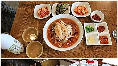 제주도서귀포고기국수맛집 앙끄레, 전복고기국수로 '눈길'