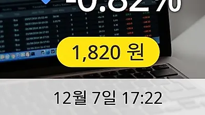 삼익악기 7일 1,820원 마감보고