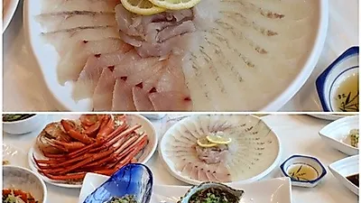 포항죽도시장맛집 '운하회대게식당', 여행 고조시킬 감성과 바다내음 가득한 횟집