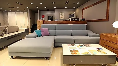 아현동가구거리 '리포즈갤러리' 사하라소파, 패브릭소파전문점 신규오픈 행사 실시