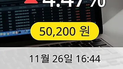 티씨케이 26일 50,200원 장종료