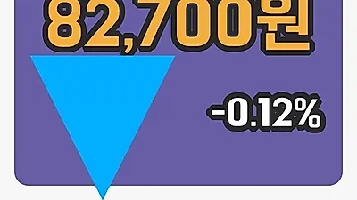 국내주식마감조선내화 8일 82,700원 마감...