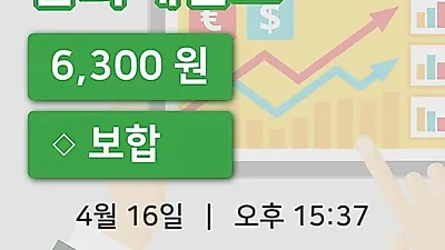 국내주식마감삼화페인트 16일 6,300원 마감...