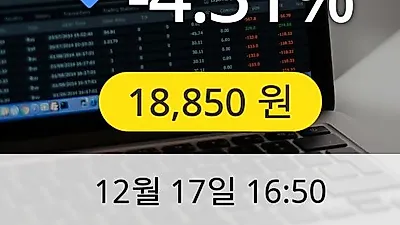 케어랩스 17일 18,850원 마감