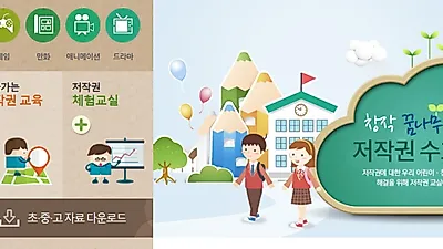 저작권 교육 콘텐츠, 온라인 수업에 무료배포...초･중･고, 대, 일반인 등 총 28개 맞춤형 교육과정