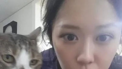 장나라 반려묘, 붕어빵같이 닮은 꼴 표정