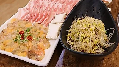 광안리 맛집 제철! 갈매기조개, 부산에서만 맛볼수 있는 갈삼구이...조개와 삽겹살의 조화