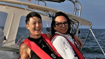 송호준, 진구와 함께 요트서 `찰칵` K대 출신+개인위성 발사 