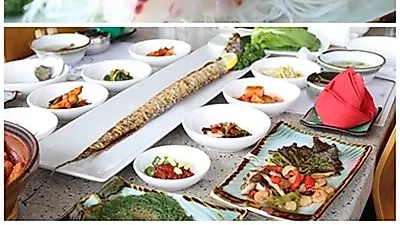 제주도서귀포중문맛집 큰갯물횟집, 청정제주 앞바다의 신선한 해산물 한상차림 선보여