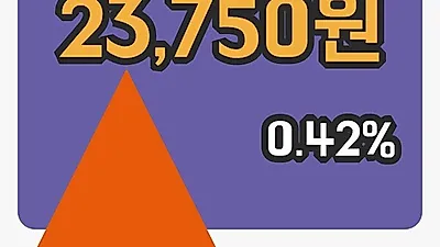 주식마감대한제당3우B 19일 23,750원 장 마쳐...